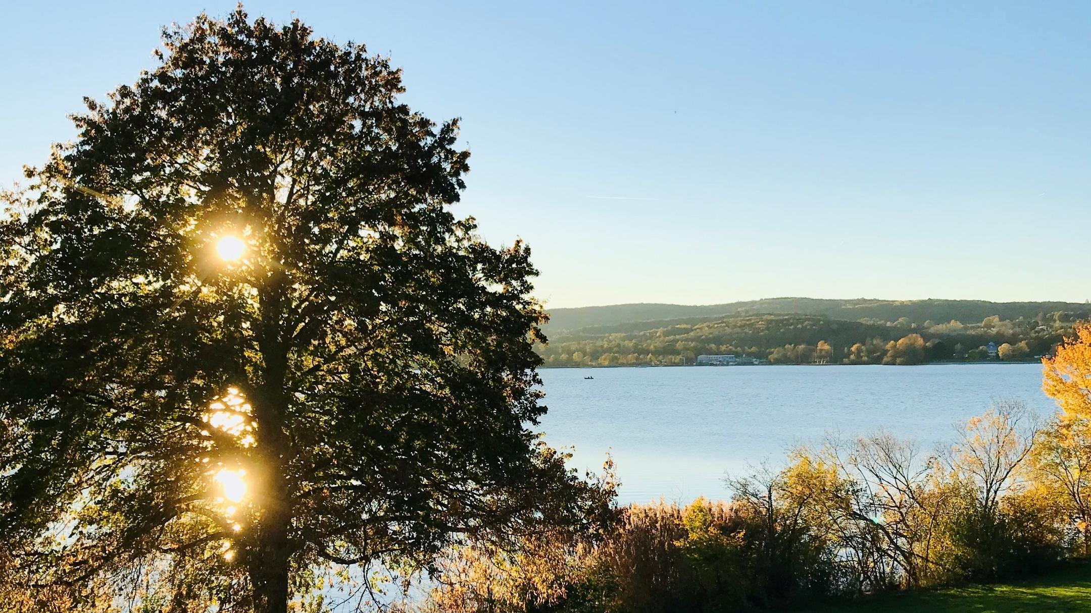 Bostalsee im Sonnenlicht